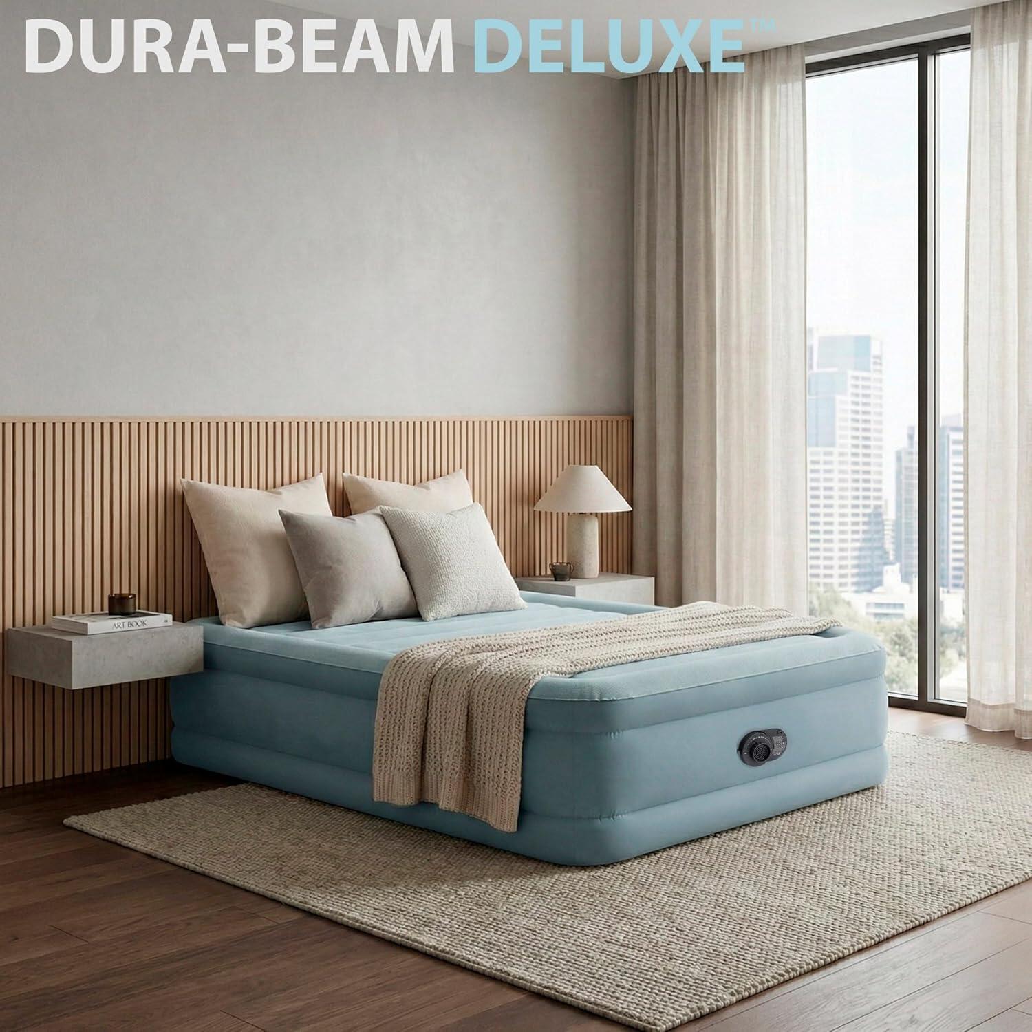 Nafukovací postel INTEX 64824 Premium Comfort QUEEN 152x203x46 cm 3/7