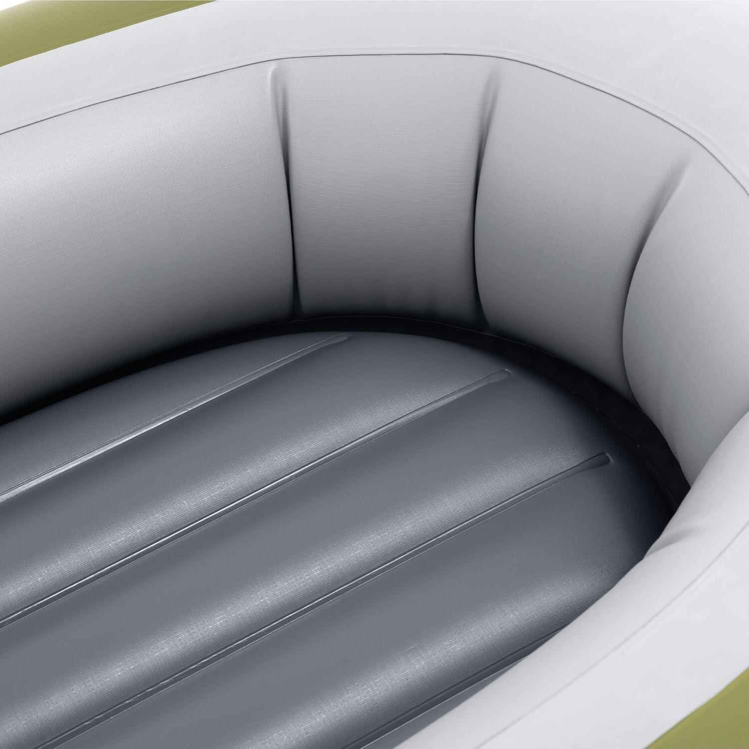 Barca hinchable Seahawk 3 con remos, asientos y bomba de inflado INTEX 4/7