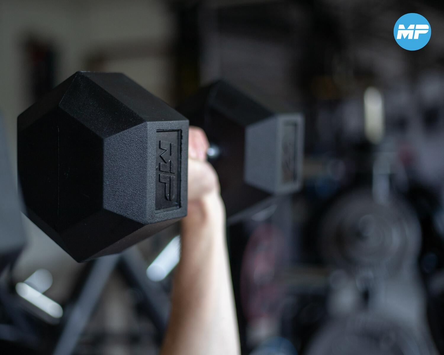 Muscle Power Hexa Dumbbell 8 kg per Stuk 3/7