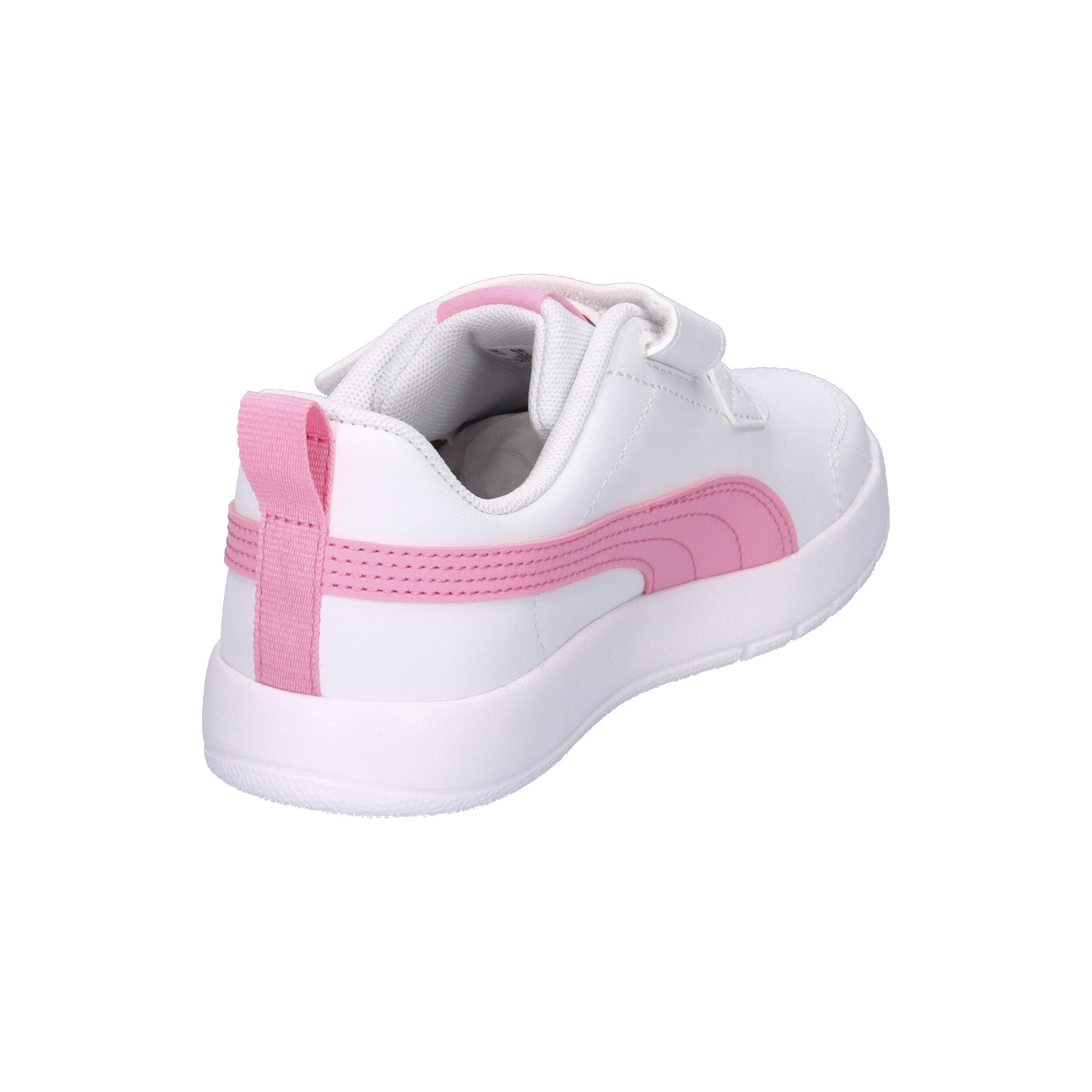 Ténis Puma Modelo Courtflex V3 V Ps Cor Branco 6/7