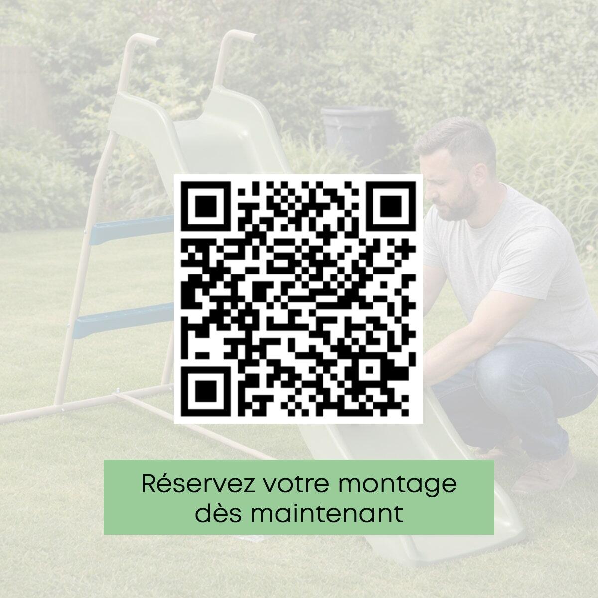 Toboggan vert pale 1,73 m 3 8 ans 4/5