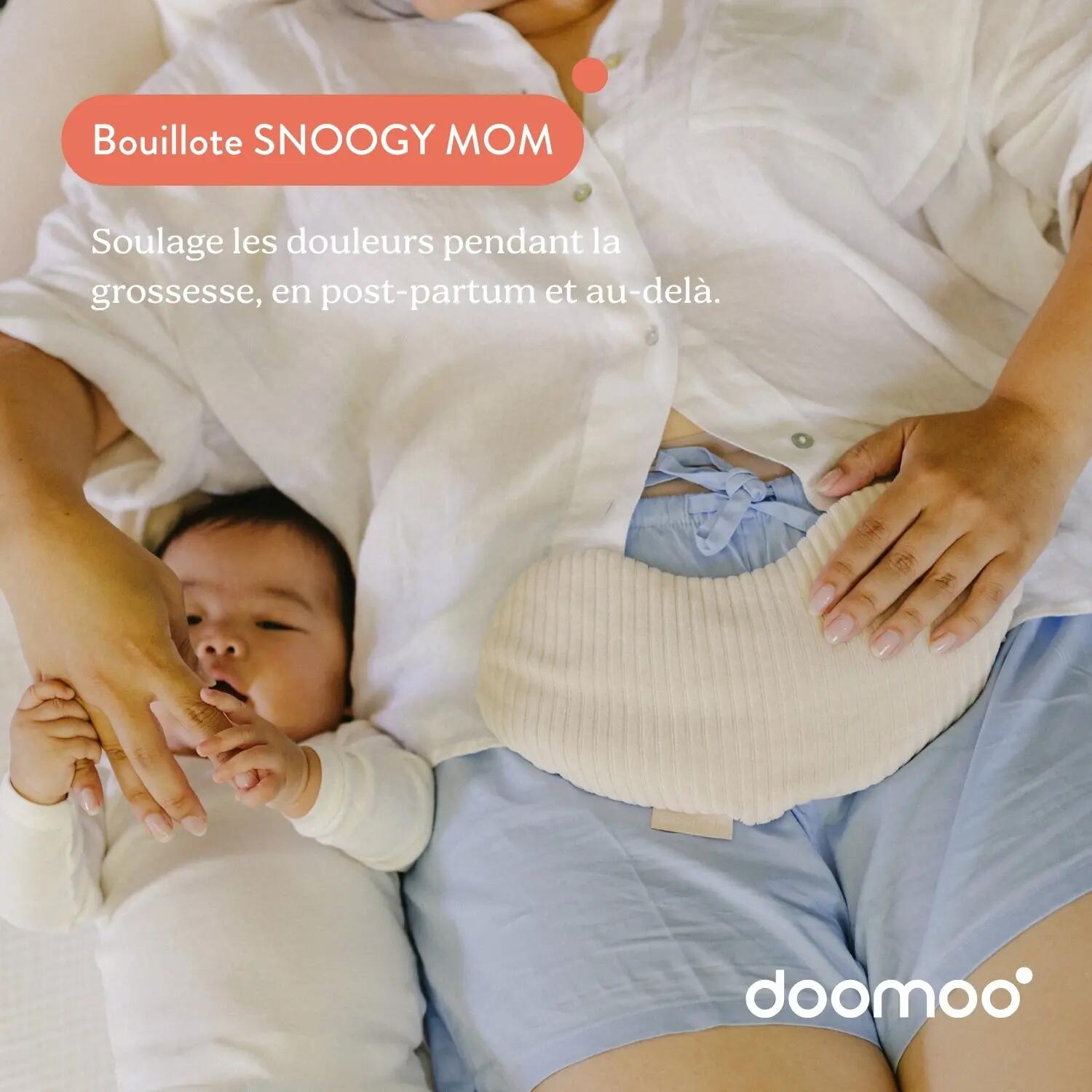 Wärmekissen Snoogy Mom aus Rapssamen, Warm und Kalt - Cord Sand 2/7