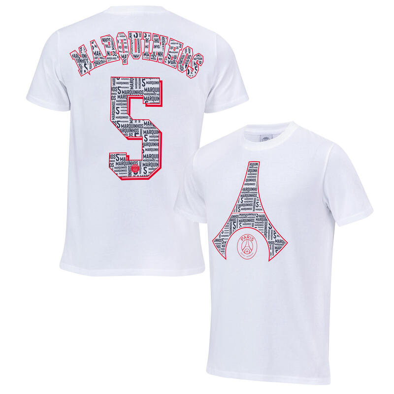 T-shirt MARQUINHOS PSG - Collection officielle PARIS SAINT GERMAIN