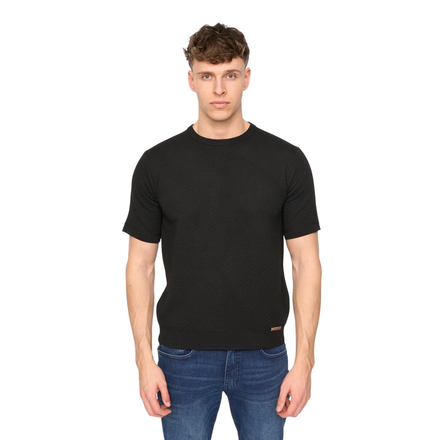 Duck and Cover Mens Mataso Knitted T-Shirt
