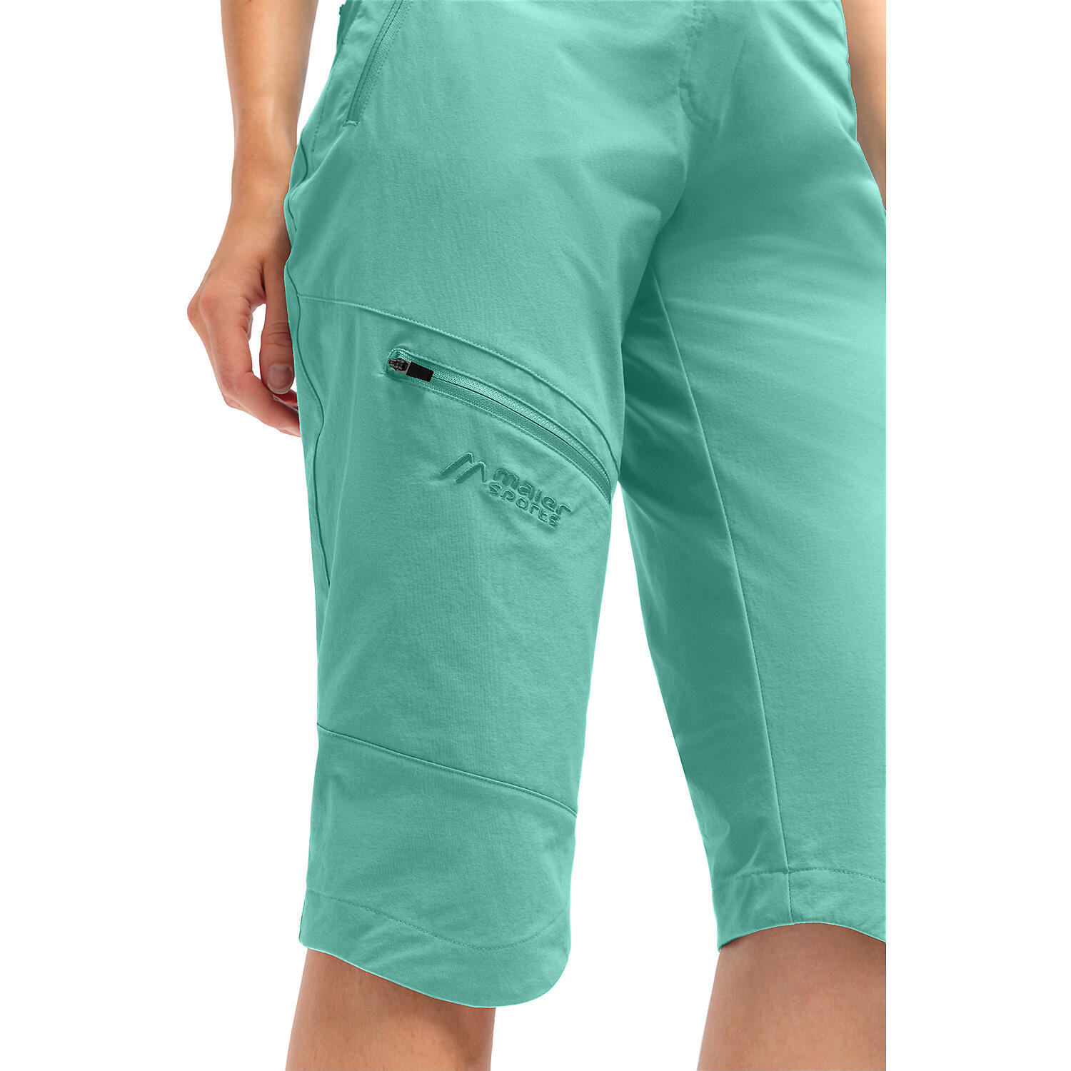Pantaloni da trekking slim donna Maier Sports Capri Vario 6/6