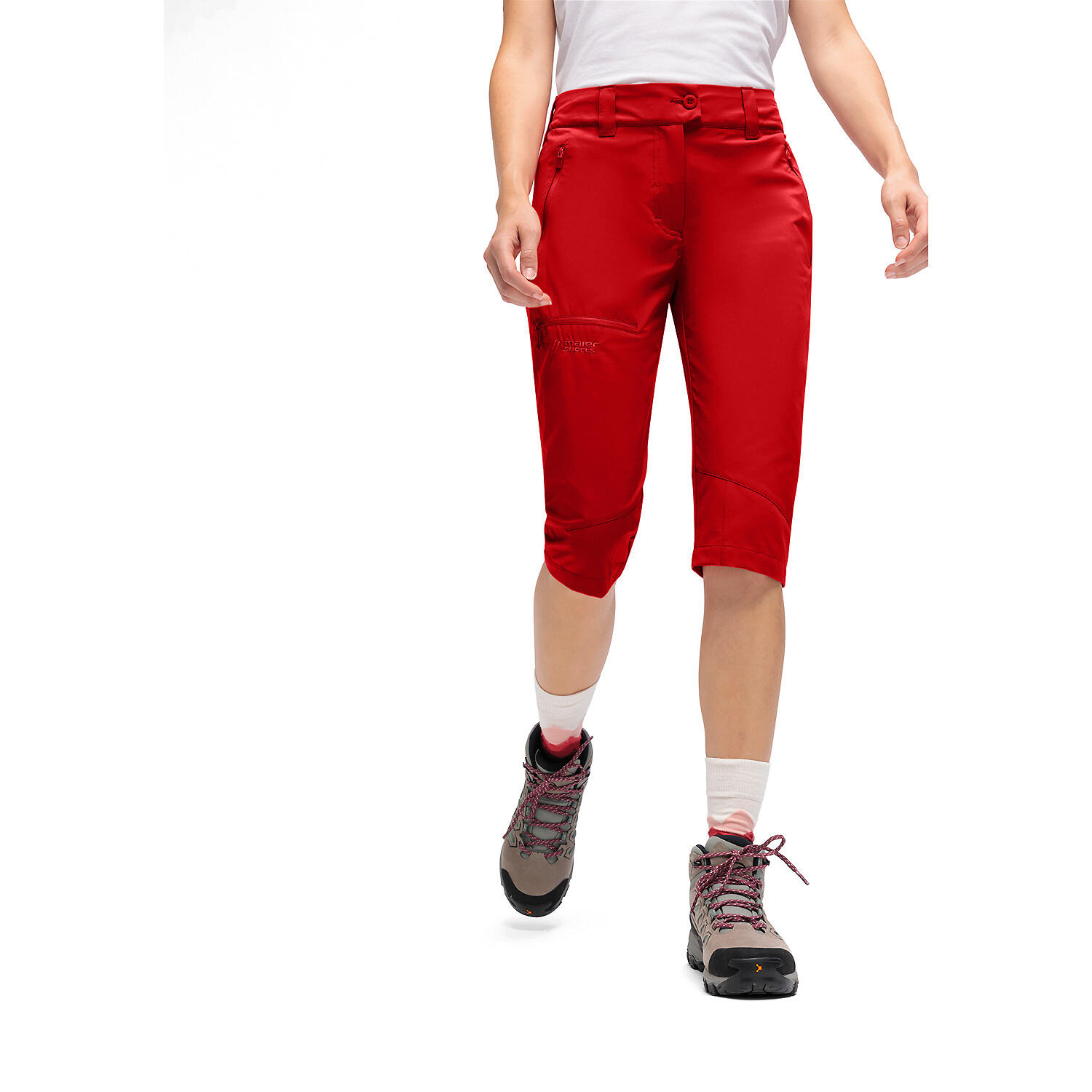 Pantalón de senderismo 3/4 mujer Maier Sports Lulaka Capri Loop 5/6