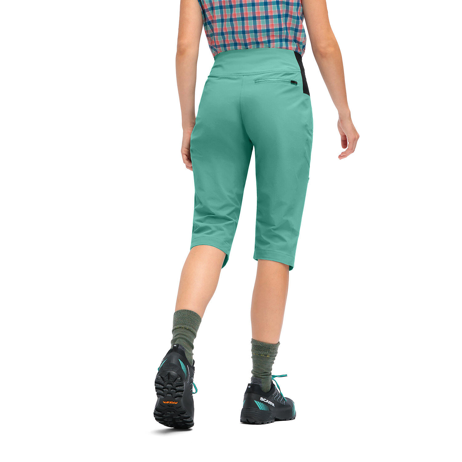 Slim Wandelsbroek Dames Maier Sports Capri Vario 4/6