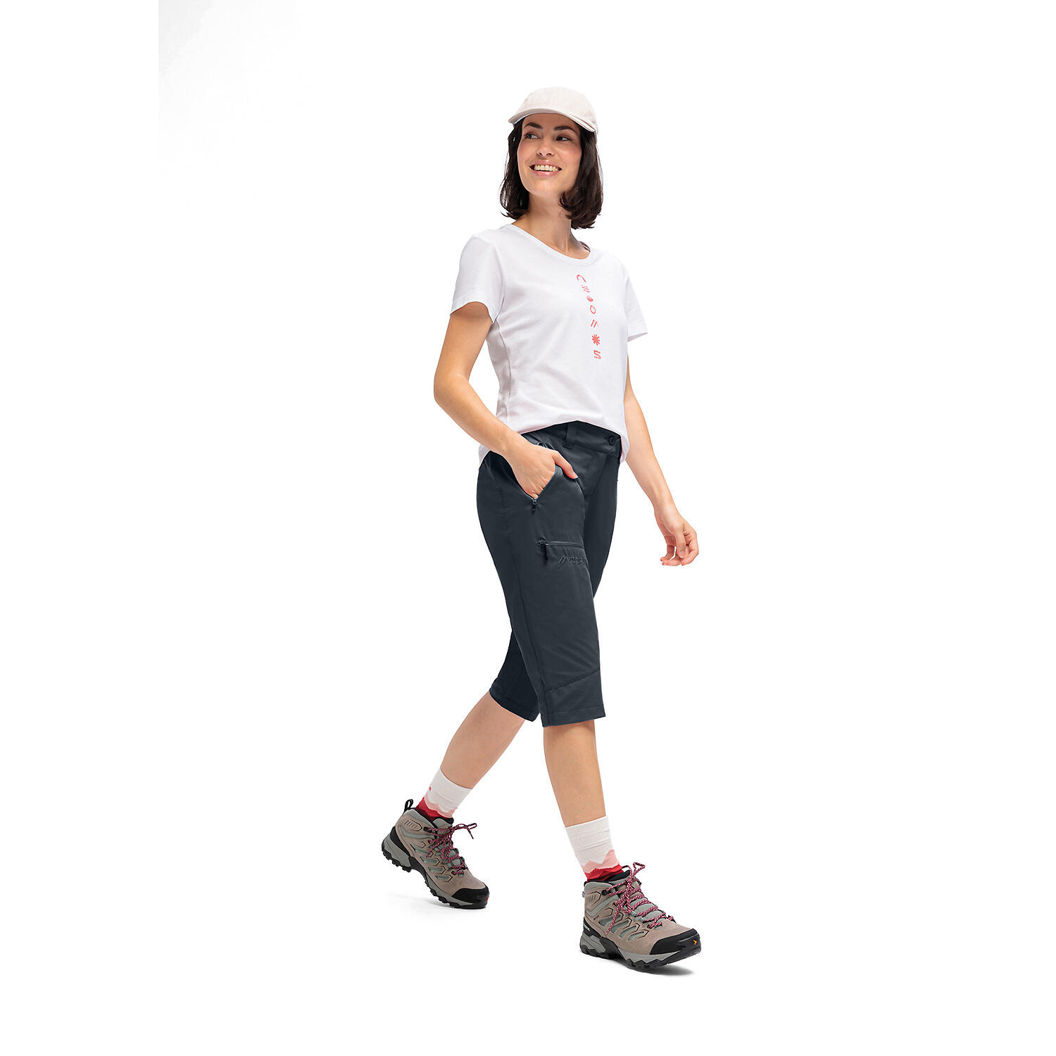 Pantalon de randonnée 3/4 femme Maier Sports Lulaka Capri Loop 4/6