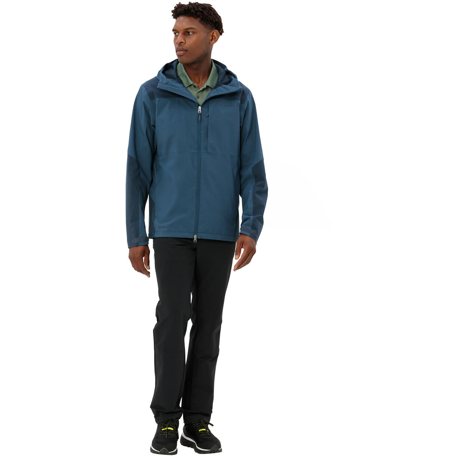 Giacca impermeabile da trekking con cappuccio VAUDE Elope II 7/7