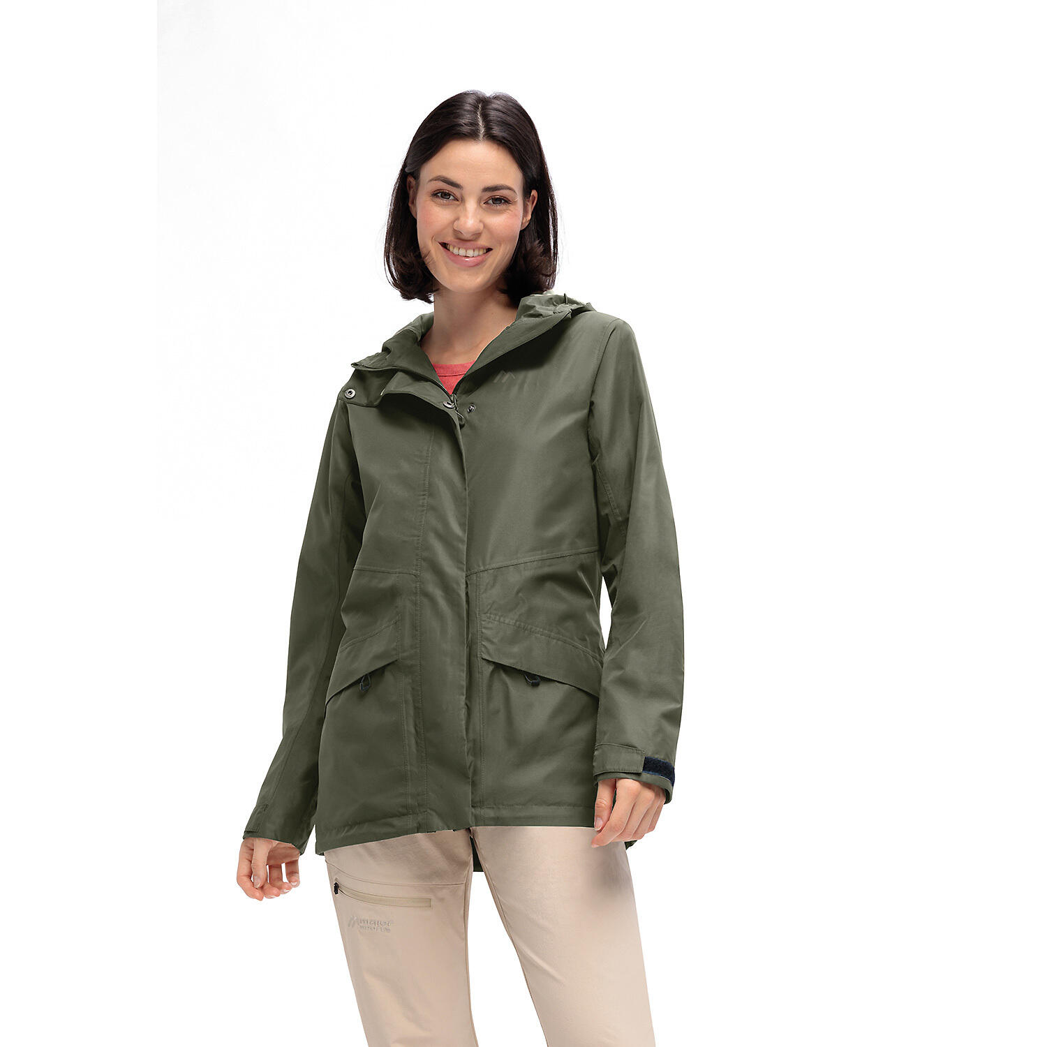 Chaqueta con capucha Maier Sports Brocken Long 5/7