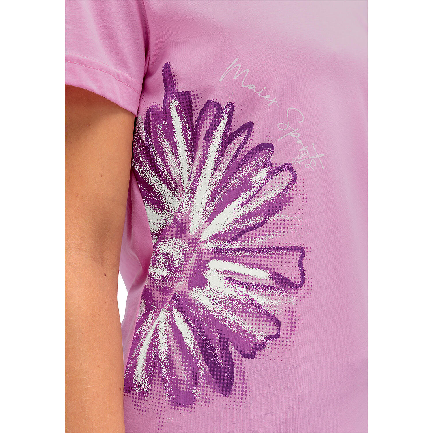 T-shirt da donna a girocollo Maier Sports Jordine 6/6