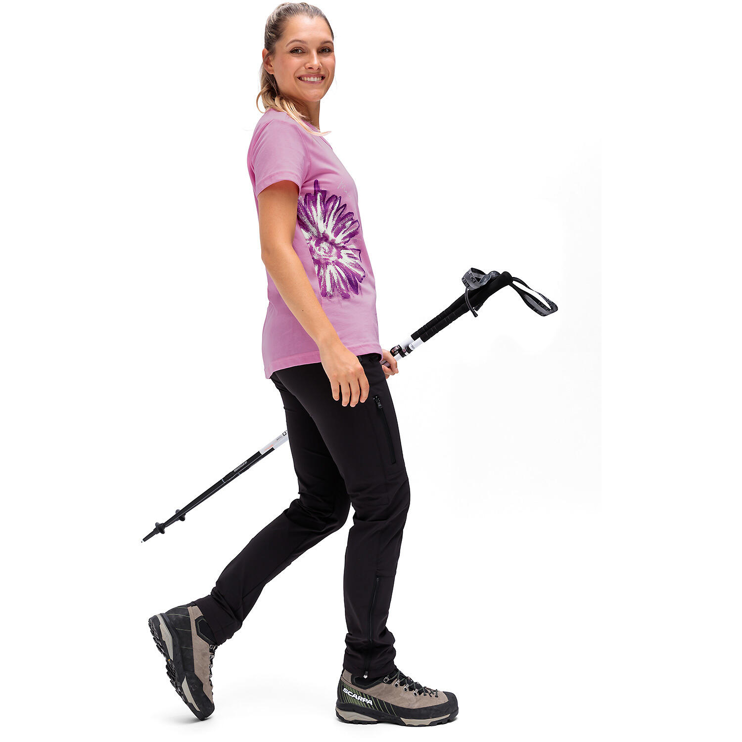 T-shirt da donna a girocollo Maier Sports Jordine 3/6