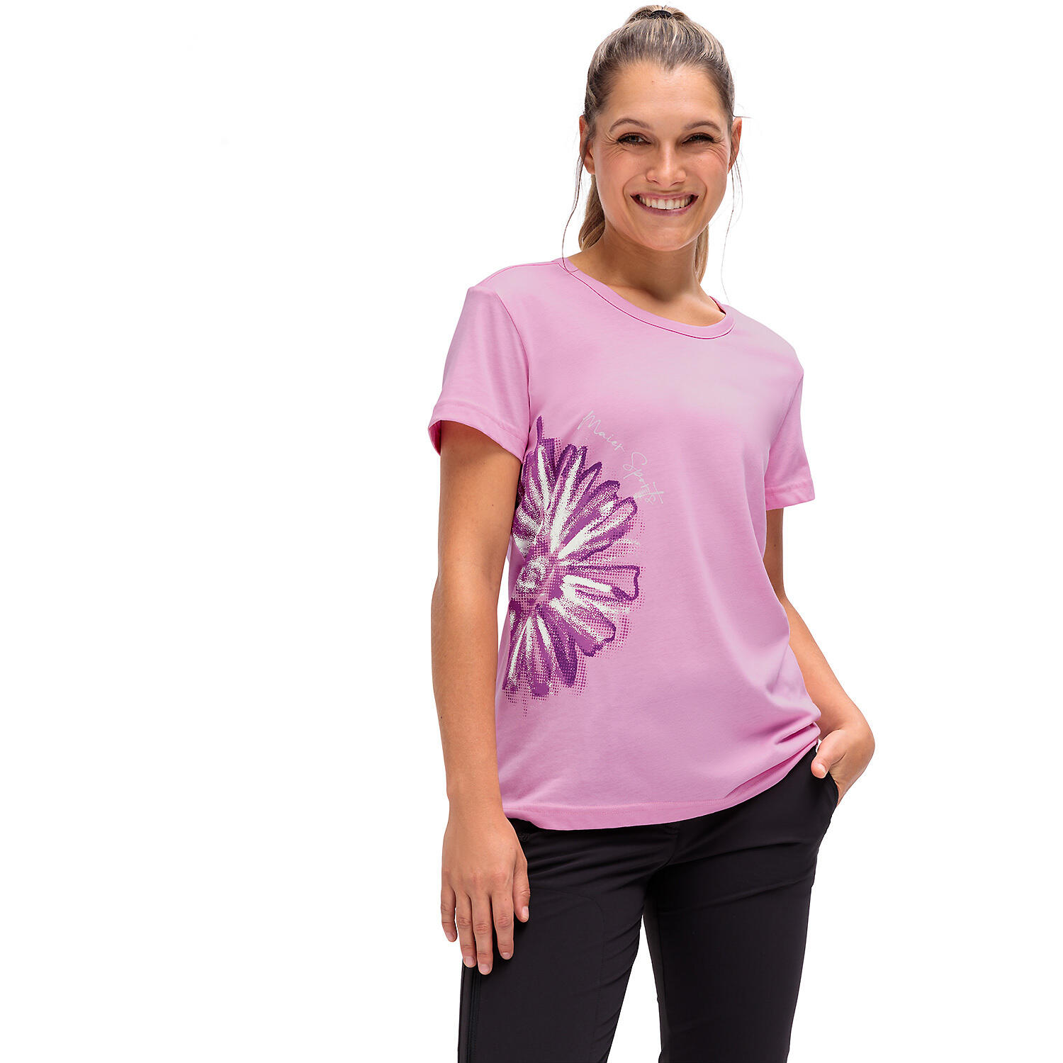 T-shirt da donna a girocollo Maier Sports Jordine 5/6
