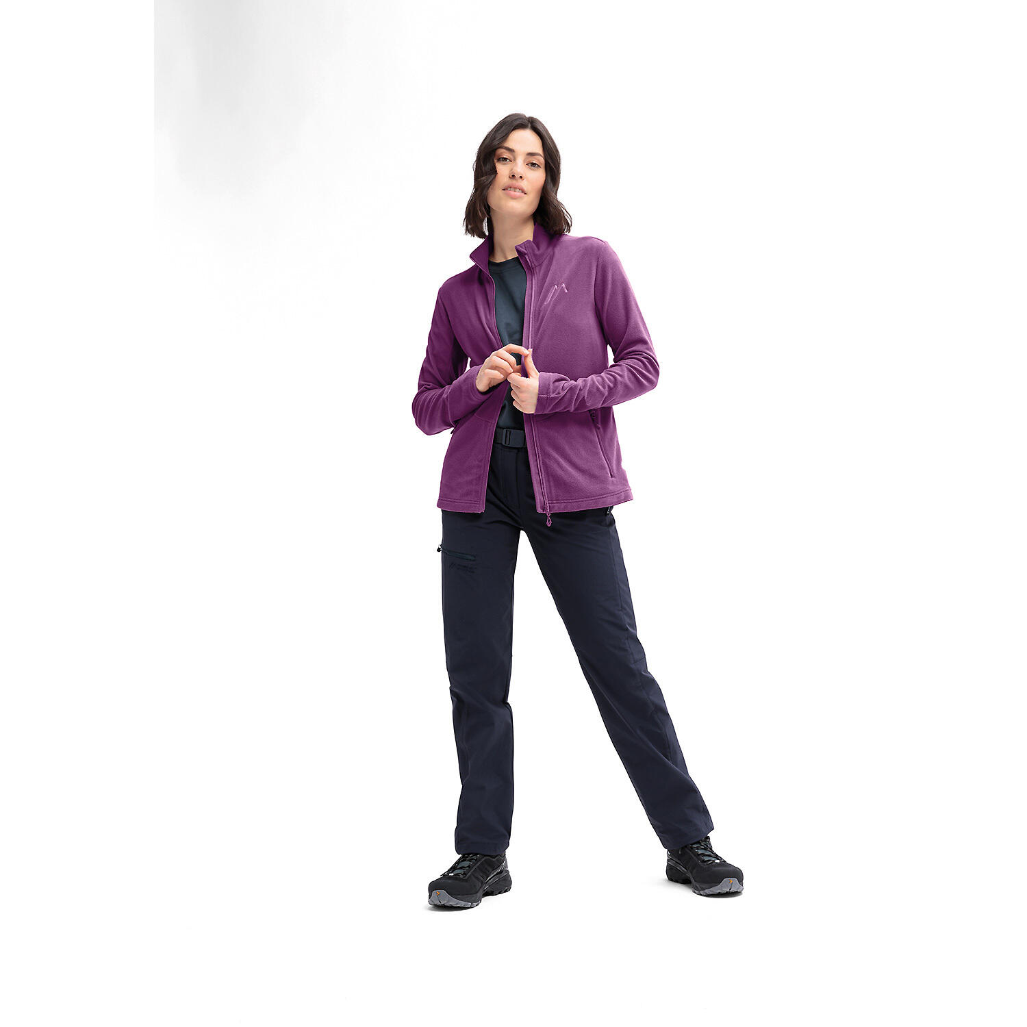 Fleece met volledige rits voor dames Maier Sports Denise 3/6
