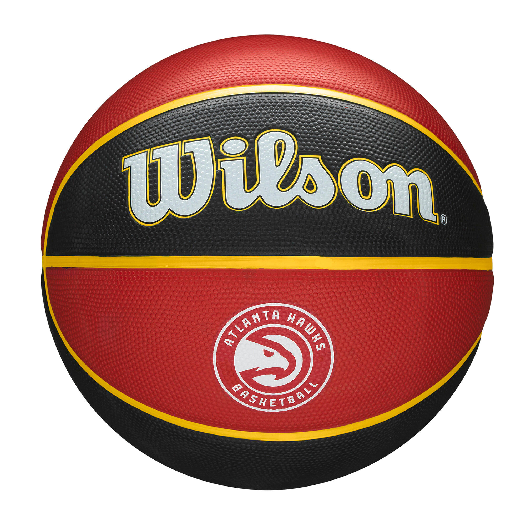 Balón de Baloncesto Atlanta Hawks Diseño NBA Rojo 7 4/4