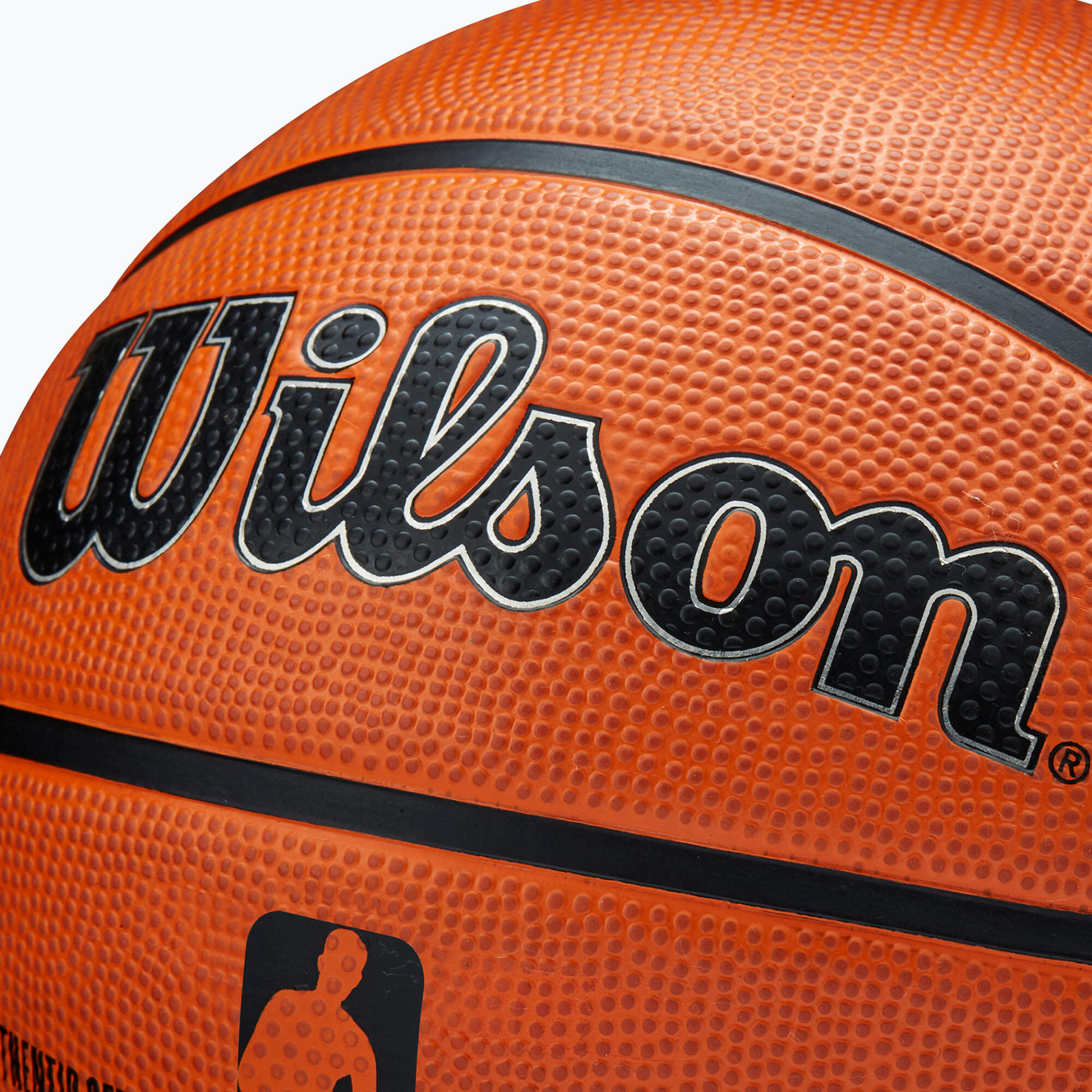 Piłka do koszykówki Wilson NBA Authentic Series Outdoor brown rozmiar 6 7/7