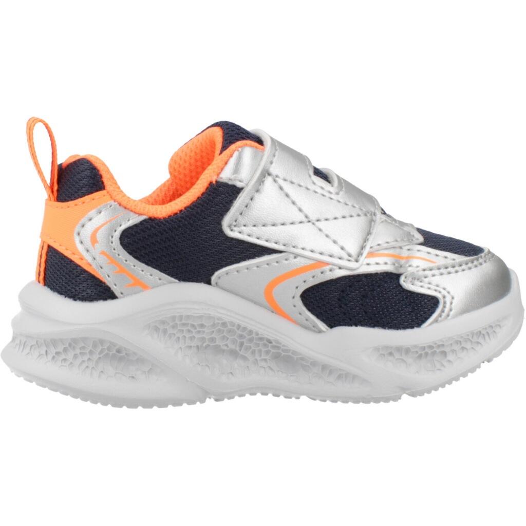 Baskets Skechers Meteor-lights - Glow, Gris, Enfants 4/5