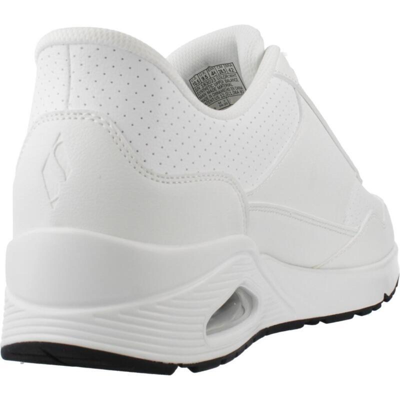 Pantofi sport barbati Skechers Uno-banksia Luxe, Alb