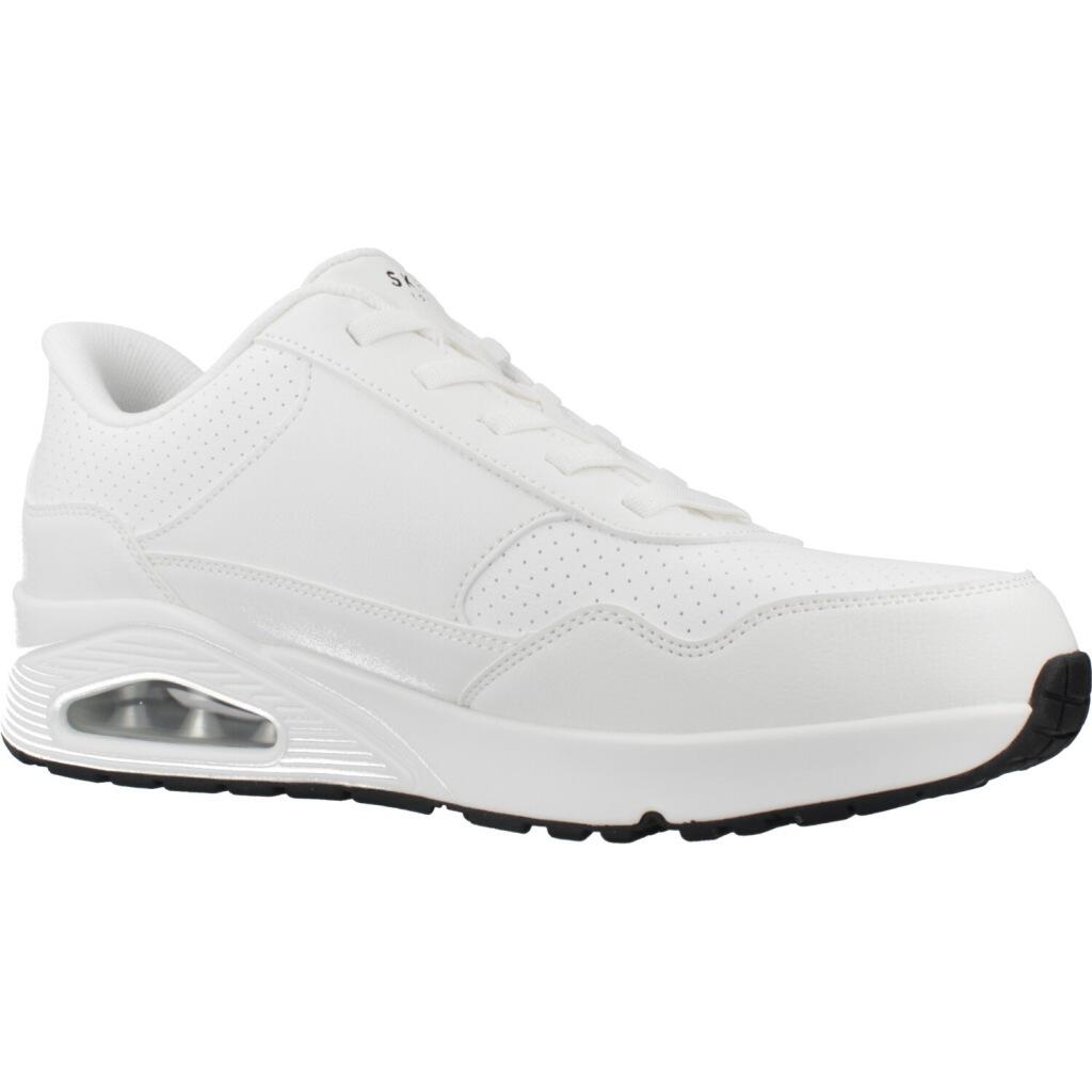 Baskets Skechers Uno-banksia Luxe, Blanc, Hommes 5/5