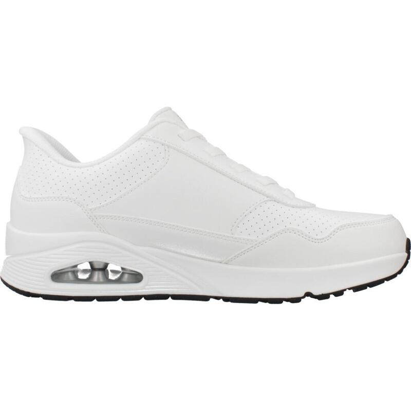 Pantofi sport barbati Skechers Uno-banksia Luxe, Alb