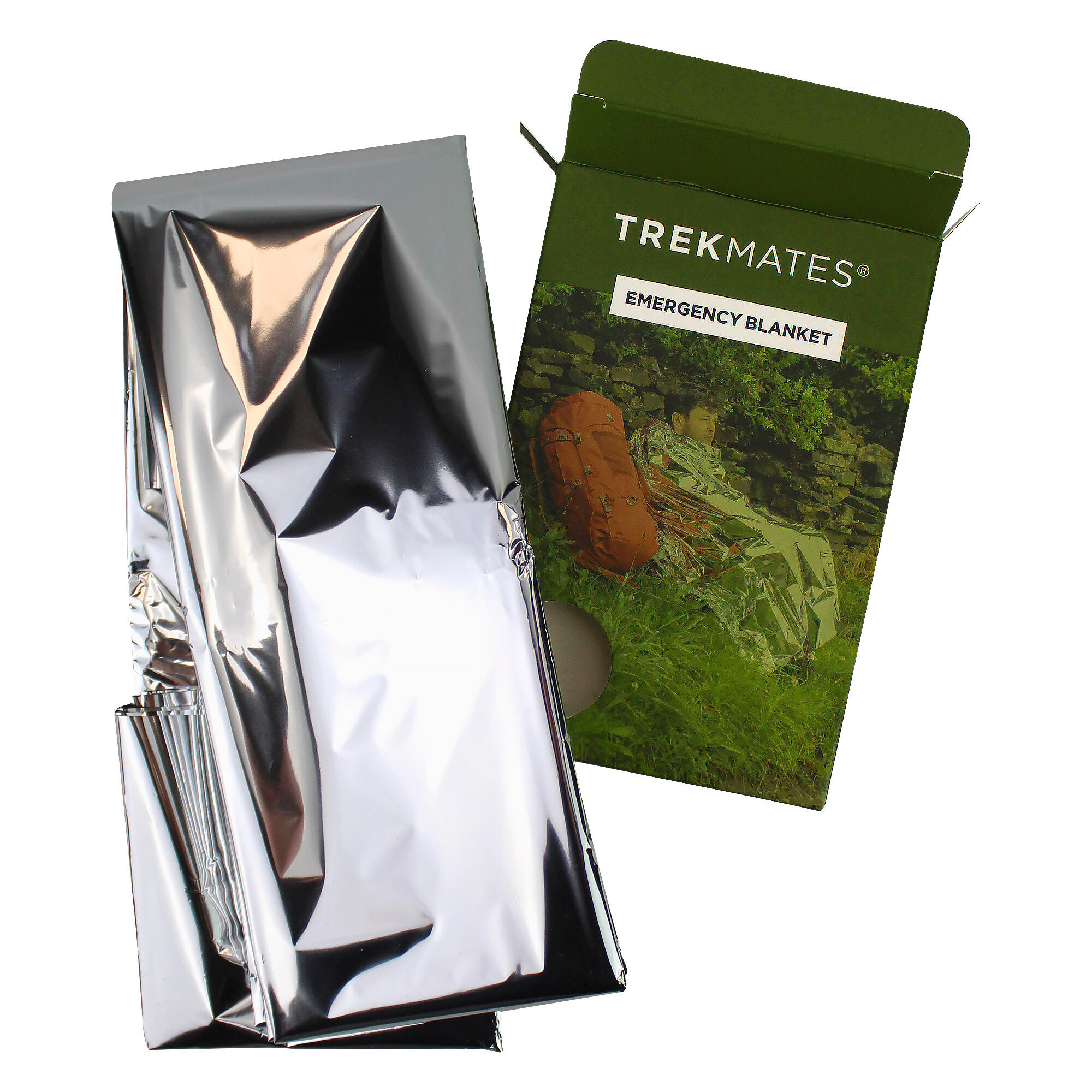 Trekmates - Coperta Termica di Emergenza Riflettente Calore Survival 3/4