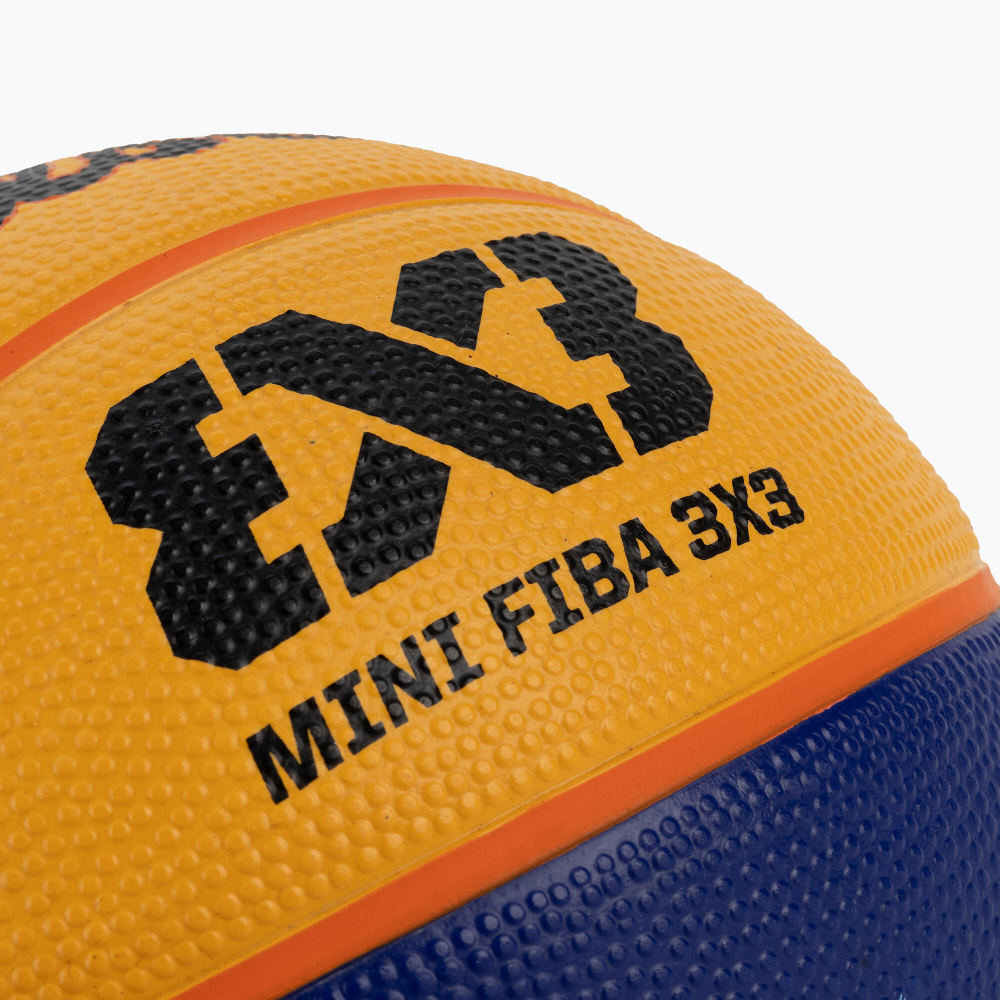 Piłka do kosza Wilson FIBA 3X3 Mini Rubber r.3 dla dzieci - WTB1733XB mini 3/6
