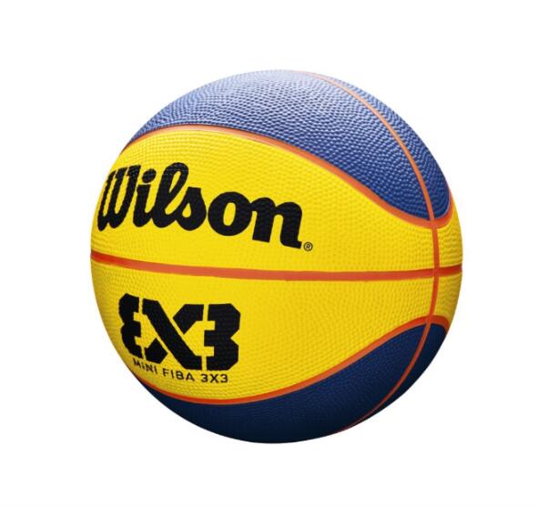 Piłka do kosza Wilson FIBA 3X3 Mini Rubber r.3 dla dzieci - WTB1733XB mini 2/6