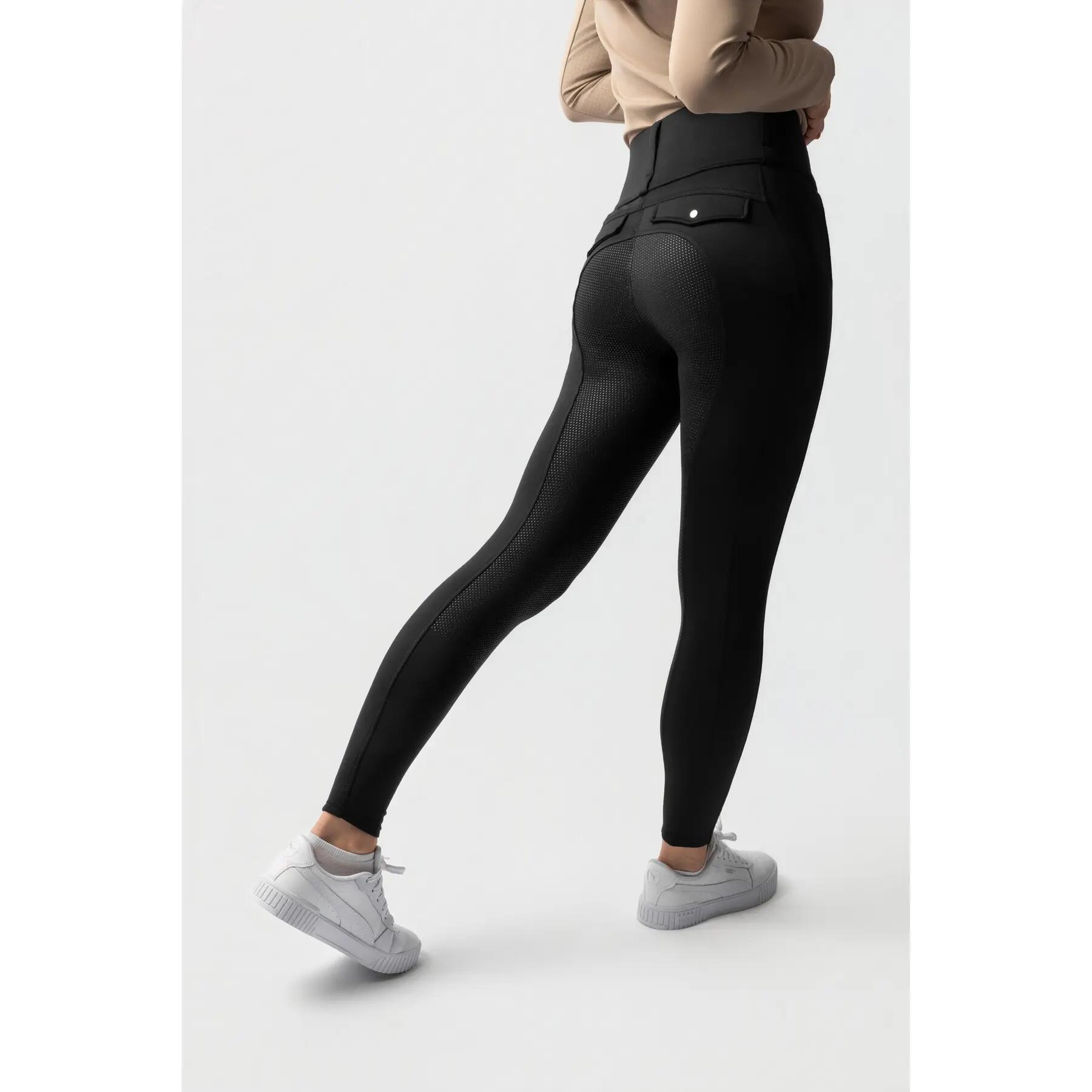 Reitleggings full grip Damen Horze Anya 3/6