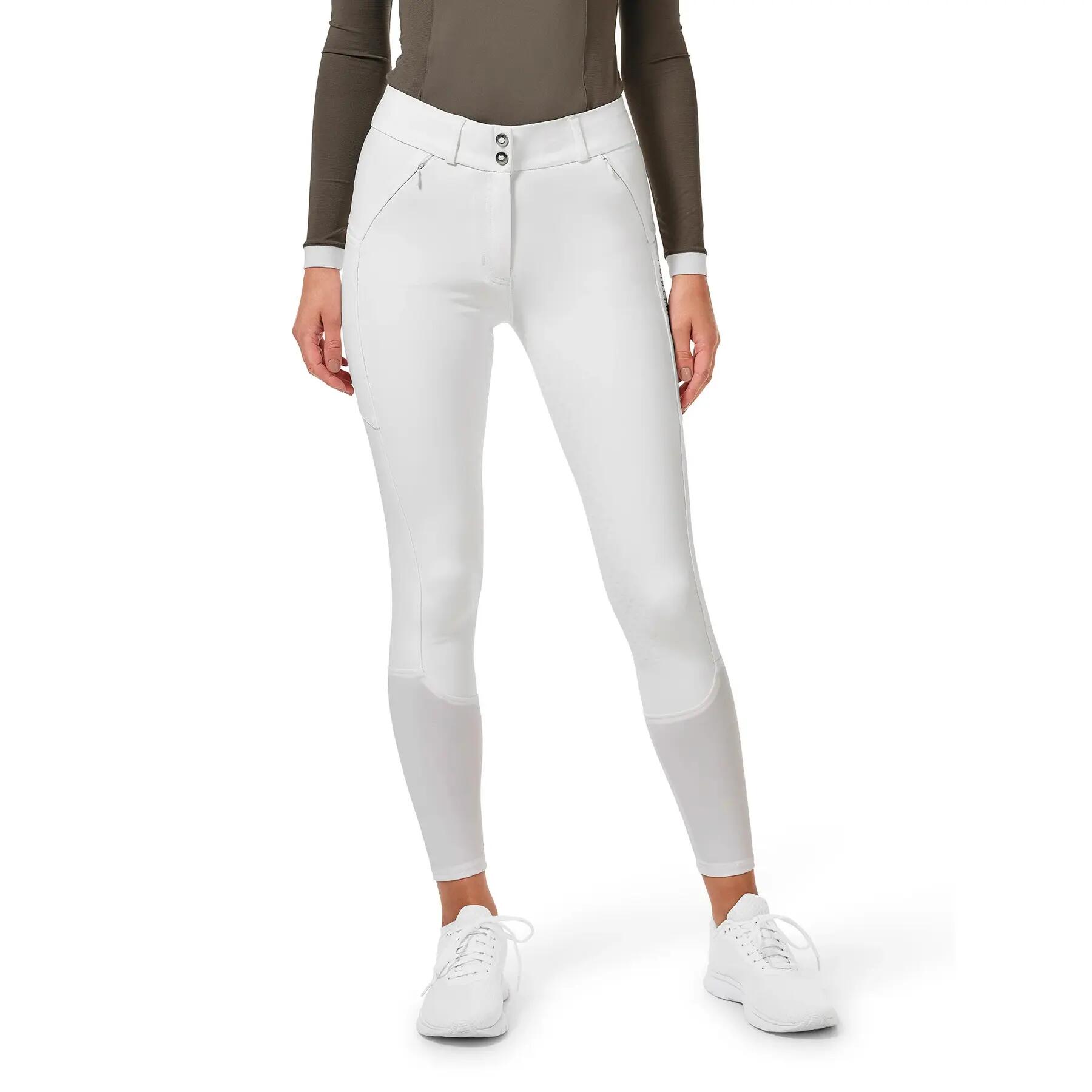 Pantaloni da equitazione da donna con grip al ginocchio Equestrian Stockholm Jum 1/5