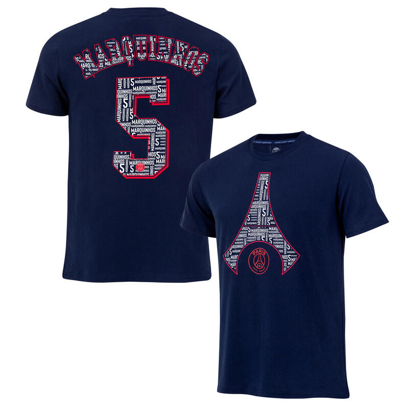 T-shirt MARQUINHOS PSG - Collection officielle PARIS SAINT GERMAIN