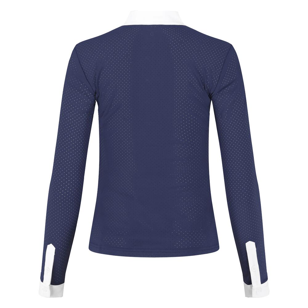 Show shirt women Heritage Air long sleeve navy size 38 - Größe 3/3