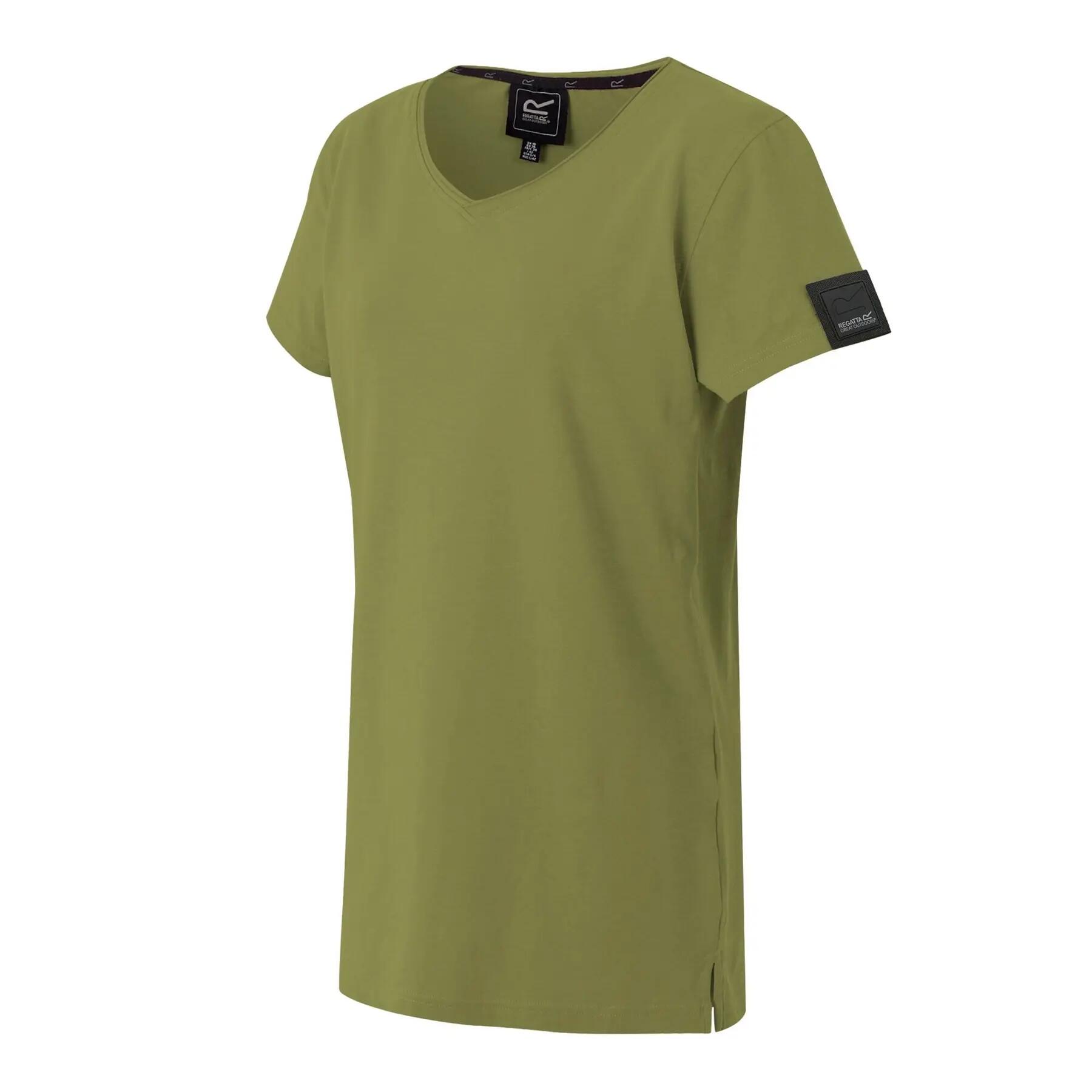 T-shirt col v femme Regatta Elkie 3/7