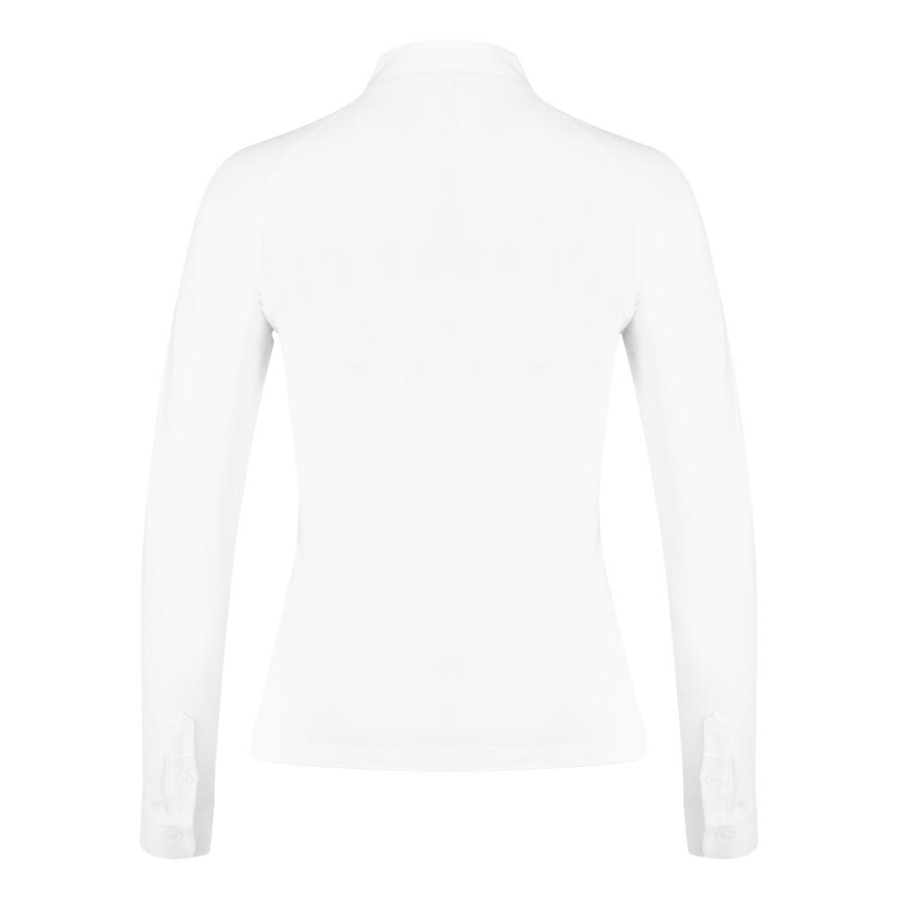 Show shirt women classic long sleeve white size 46 - Größe 3/5