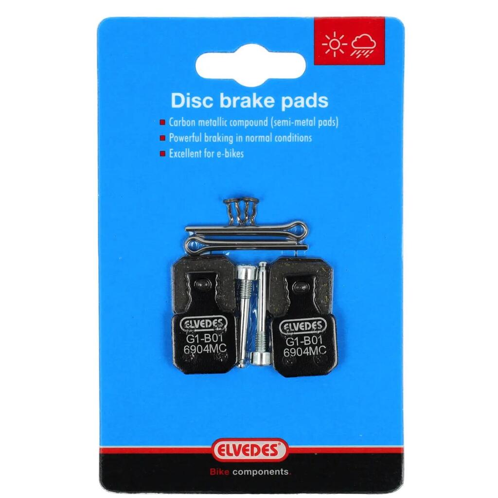 Metal/carbon bike brake pads Elvedes Magura MT 5/7 (x2)