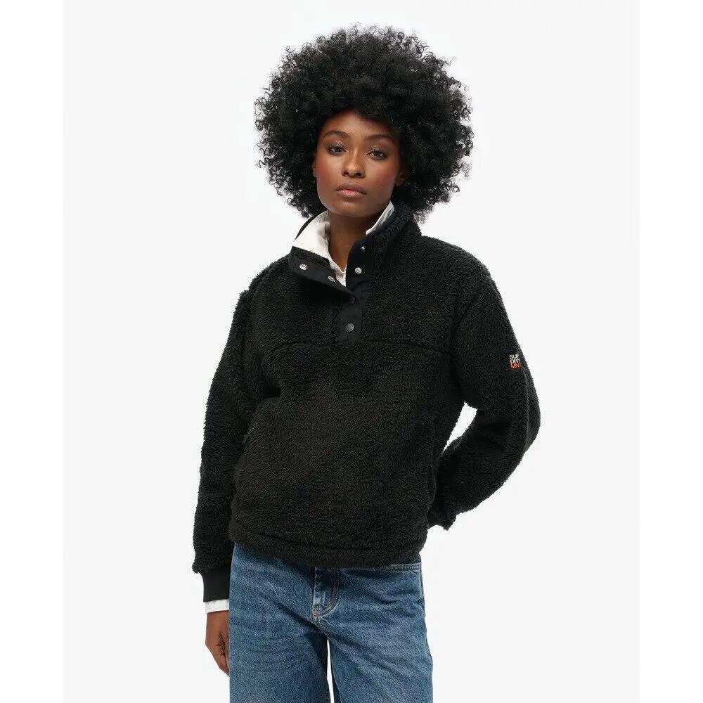 Suéter ultra suave con cuello de camionero para mujer Superdry 2/5