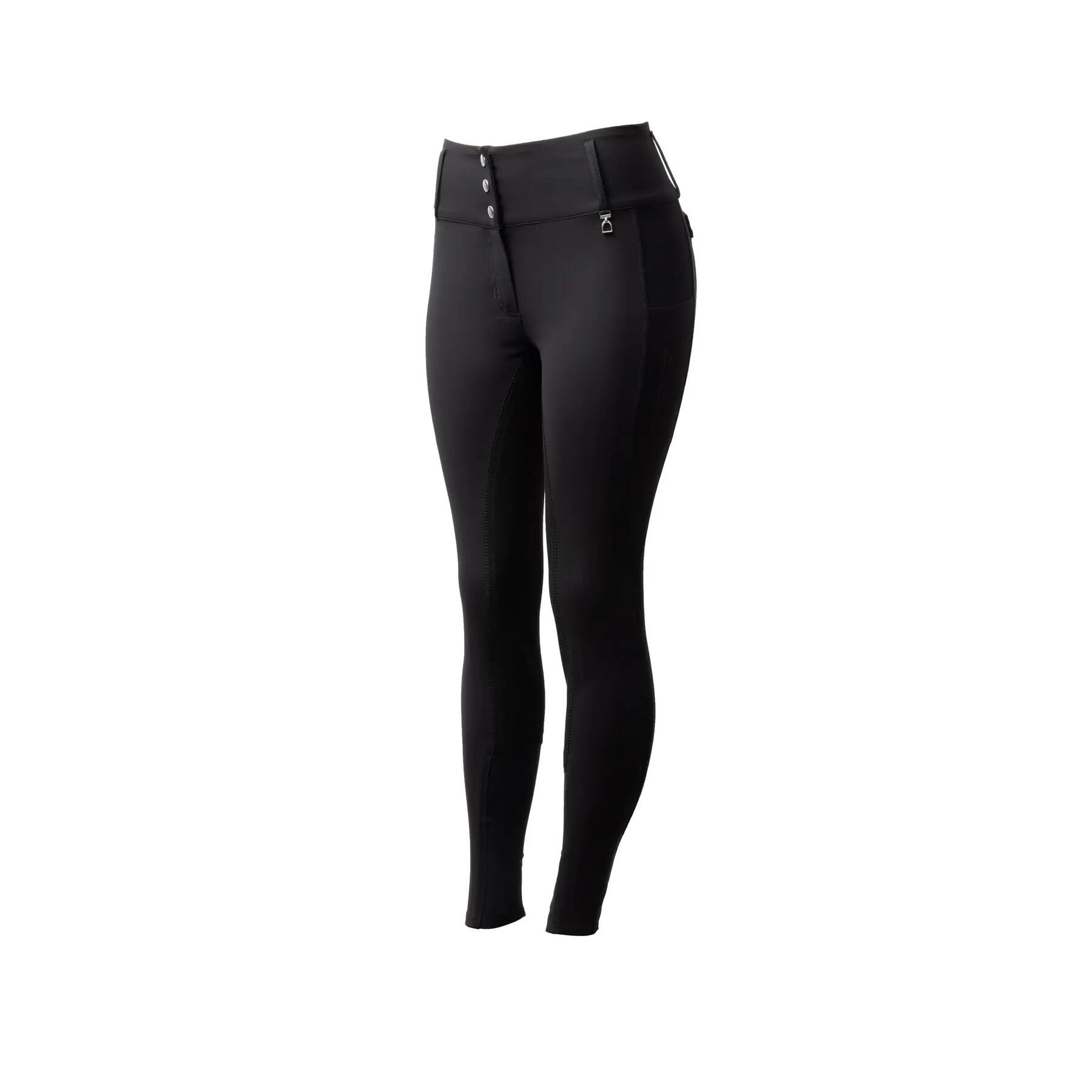 Pantaloni echitație Horze Leonie cu grip complet