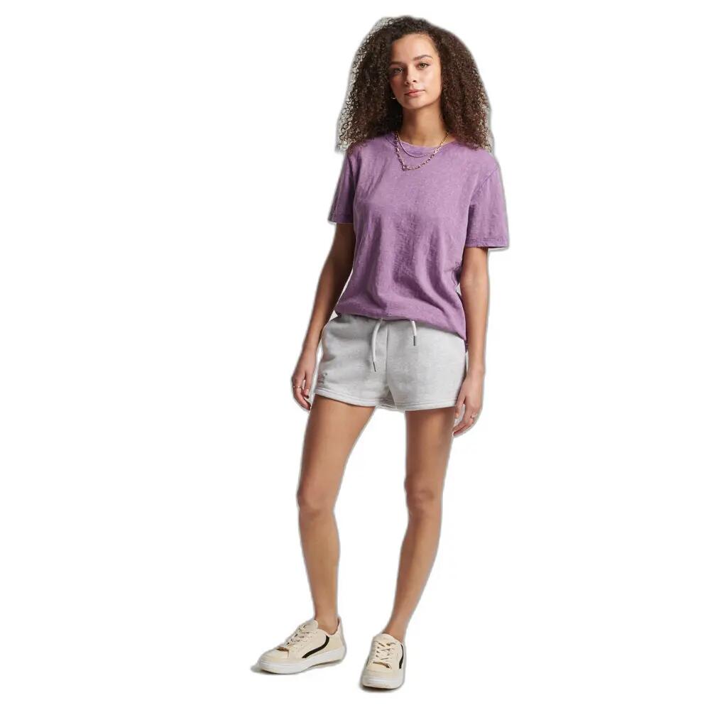 Short en jersey et coton bio femme Superdry Vintage Logo 1/5