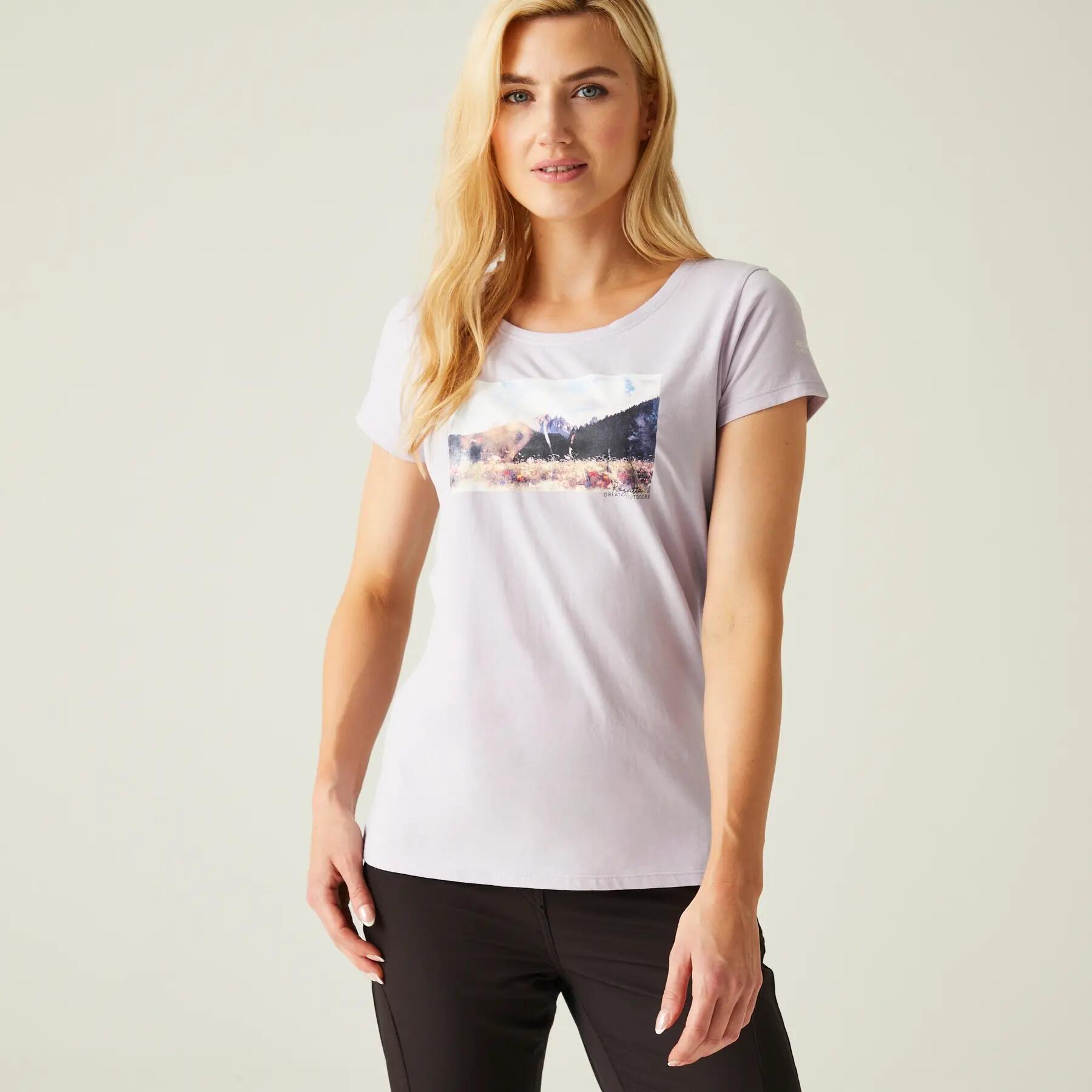 T-shirt femme Regatta Breezed IV 2/7