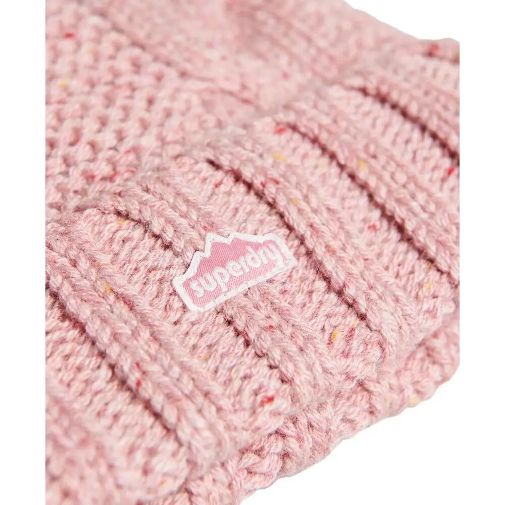 Berretto a pompon lavorato a maglia da donna Superdry 4/4
