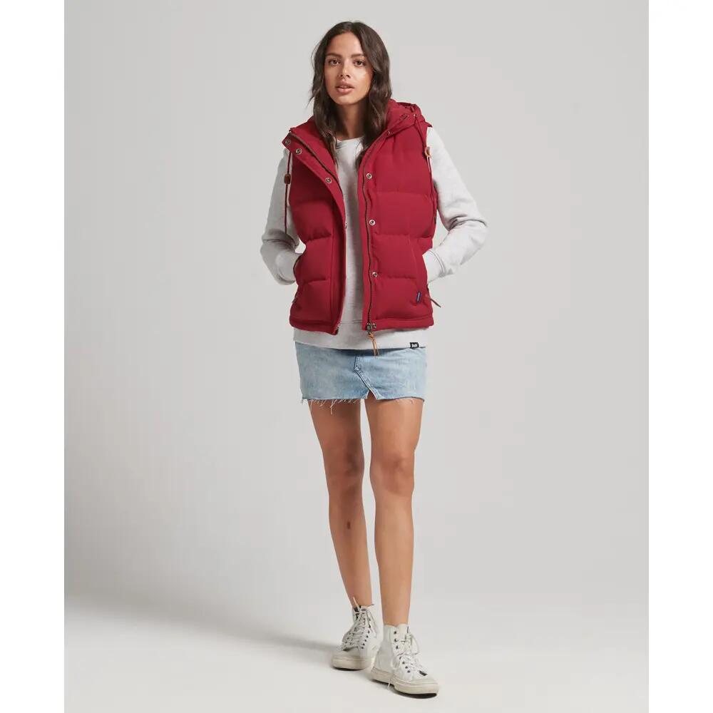 Gilet con cappuccio da donna Superdry Everest 2/5