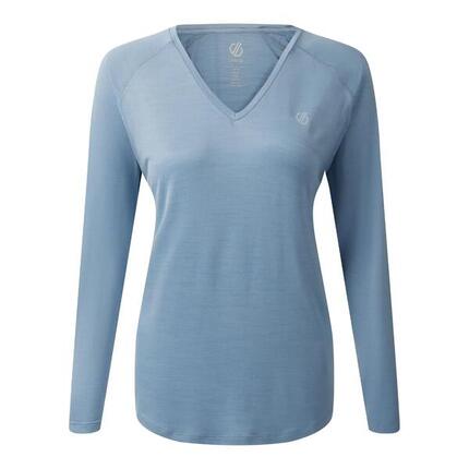 Chemise Manches Longues Fitness - Discern noir femme