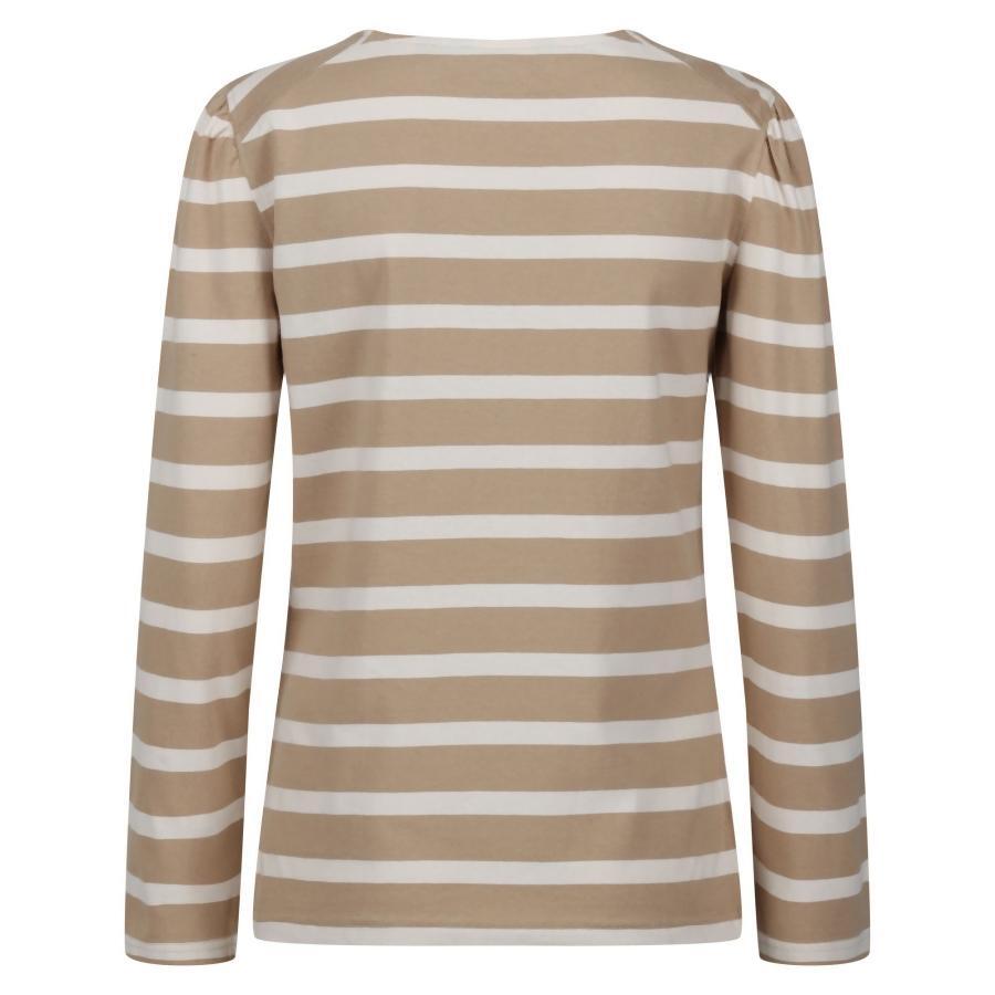 Dames-T-shirt met lange mouwen Regatta Federica Striped 7/7