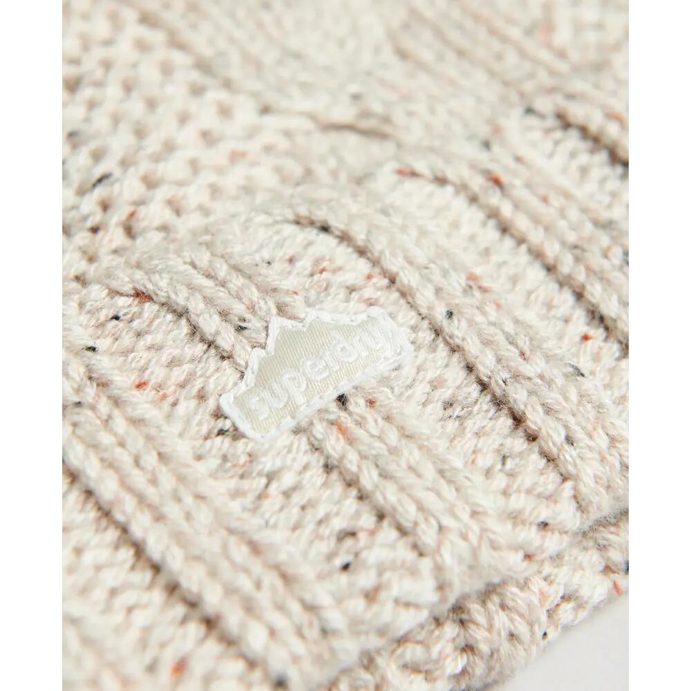 Berretto a pompon lavorato a maglia da donna Superdry 4/4