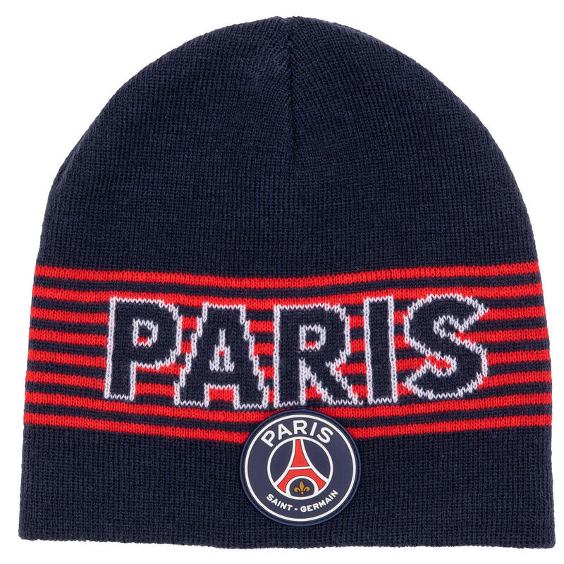 Bonnet PSG - Collection officielle PARIS SAINT GERMAIN - Taille adulte homme