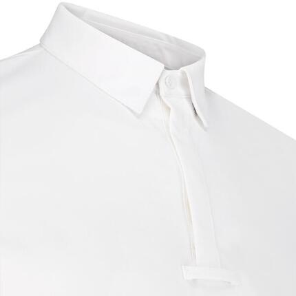 Show shirt men classic short sleeve white size 50 - Größe