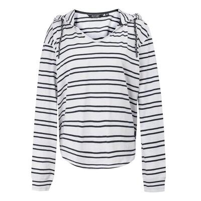 V-hals hoodie voor dames regatta minerve