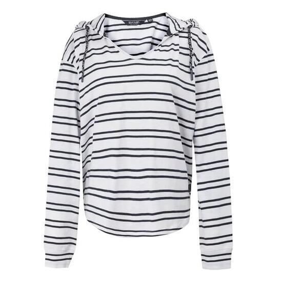 Sweatshirt à capuche col v femme Regatta Minerve