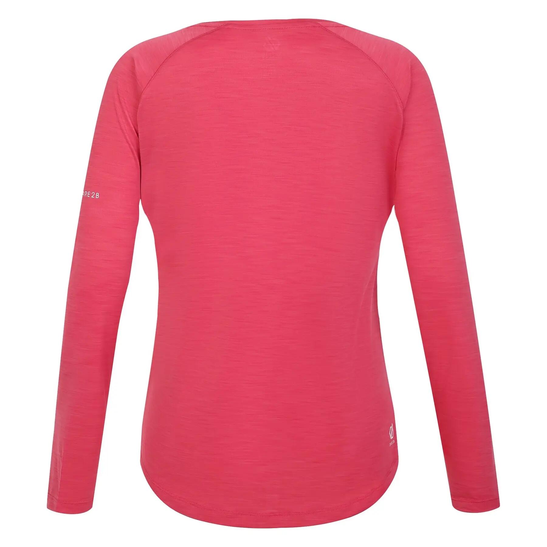 Camiseta de manga larga con cuello en V para mujer Dare 2B Discern 5/6