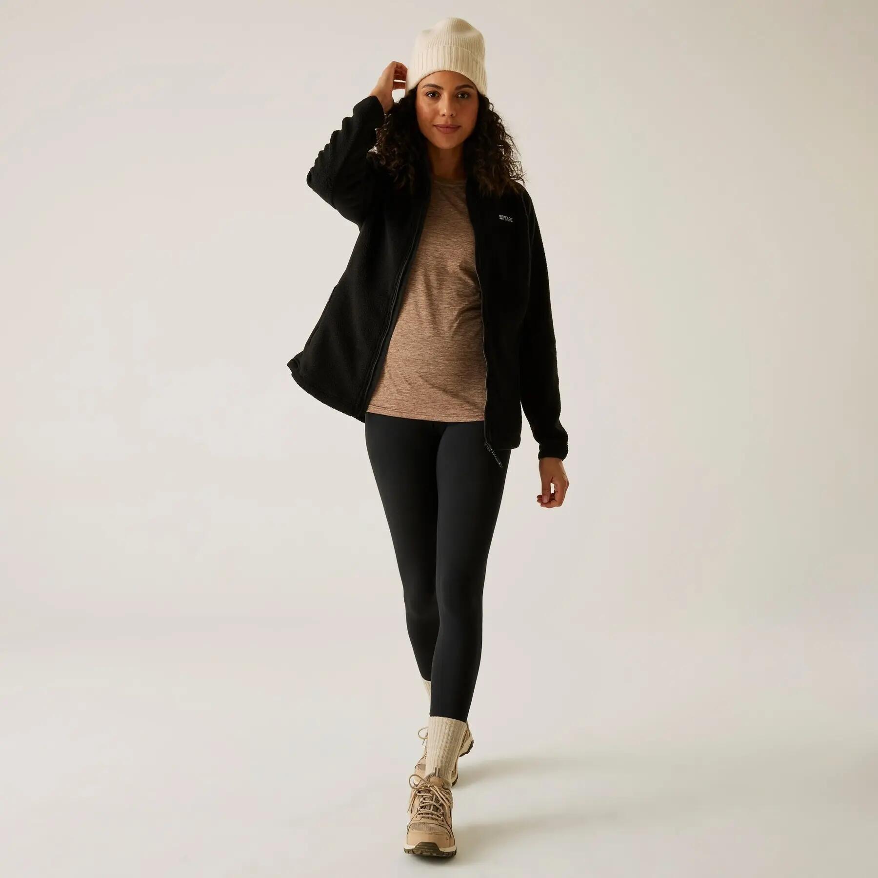 Dames fleece met capuchon Regatta Elinn 3/7