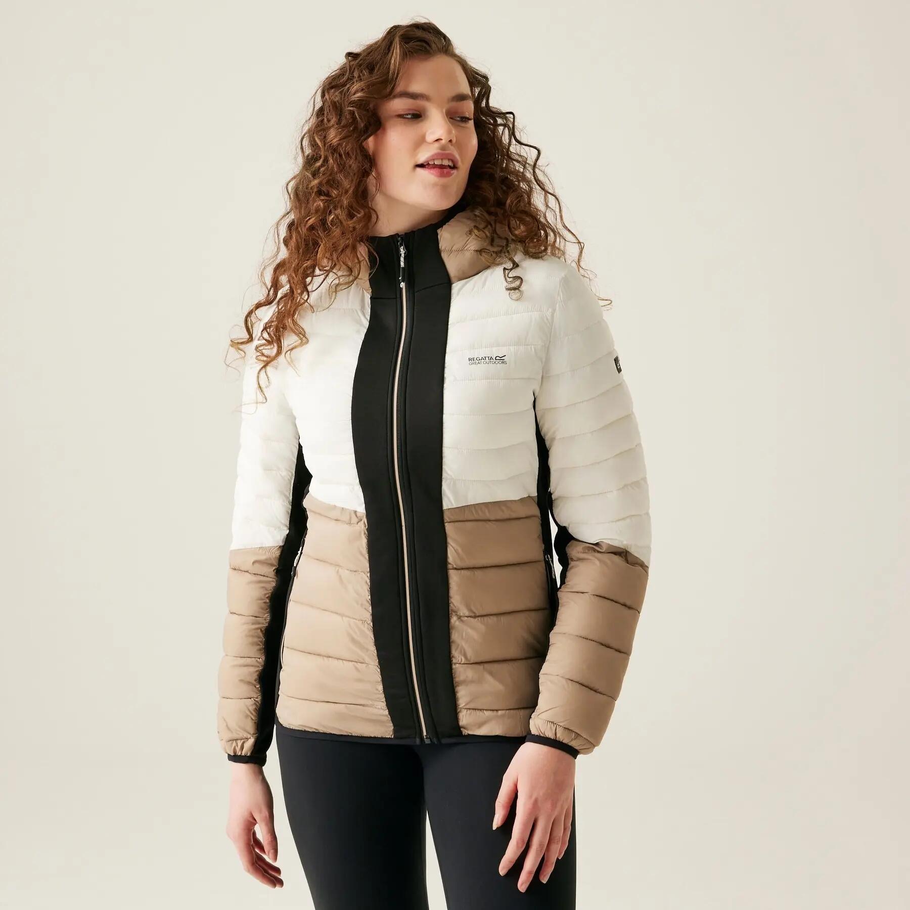 Piumino con cappuccio da donna Regatta Leedre Hybrid 2/7